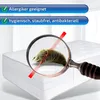 A mattress is shown with a magnified image of a dust mite and text highlighting its benefits. Produktbild-Vorschau