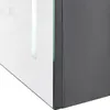 BELIANI Koupelnová zrcadlová skříňka s LED černá 40 x 60 cm Náhled obrázku produktu 9
