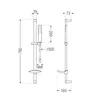 Mexen Axel DB72 Badewannenset, Chrom - 73803DB72-00 Produktbild-Vorschau 4