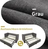 Sweiko Polstertes Daybett 90x200 cm, Einzelbett Schlafsofa Produktbild-Vorschau 5
