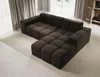 Sofa ohne Schlaffuktion, Ecksofa L-Form Veloursstoff, Produktbild-Vorschau 1
