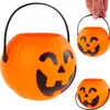Seau à friandises Citrouille Décoration d'Halloween Voir les images du produit 1