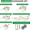 Just Perfecto JL-788: 15 Pieces Granite Cookware Set - Produktbild-Vorschau 3
