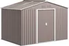 Outsunny Verzinkter Stahl Gerätehaus 4,9m² 277x195x192cm Produktbild-Vorschau 1