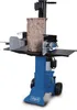 A blue and black log splitter with a log in place, shown against a white background. Náhled obrázku produktu