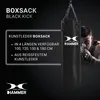 HAMMER Boxsack Black Kick, 150 cm, Kunstleder, 40 kg, Produktbild-Vorschau 2