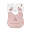 Real Madrid Baby Lätzchen aus Silikon – Rosa, BPA-frei Produktbild-Vorschau 6
