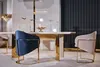 Esszimmer Komplett Tisch 4 Stühle Anrichte Spiegel Set 7tlg Produktbild-Vorschau 1