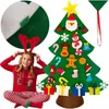 Albero di Natale in feltro con addobbi 24856 Anteprima dell’immagine prodotto 5