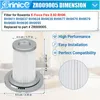 3 Stück Filter für Rowenta X-Force Flex 8.60 Animal Aqua Produktbild-Vorschau 2