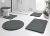 Kleine Wolke Badteppich RELAX Anthrazit 60 x 100 cm Produktbild-Vorschau 4