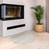 Runde Kaminplatte Glas – Funkenschutzplatte – Produktbild-Vorschau 3
