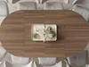 Esstisch Rund Ausziehbar mit Lamellen im Loft-Stil – 100 Produktbild-Vorschau 9