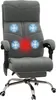 Vinsetto Fauteuil de bureau massant et chauffant, chaise Voir les images du produit 1