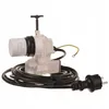A white electrical component with a black cord and plug, presented on a white background. Produktbild-Vorschau