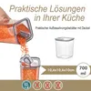Vorratsdosen mit Deckel, BPA-frei Kunststoff, 24-tlg, Produktbild-Vorschau 6