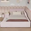 Merax Polsterbett 140x200 mit Schreibtisch und Hocker, Produktbild-Vorschau 14