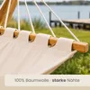XXL Hängematte mit Holzgestell 325 cm - Outdoor Set für 2 Produktbild-Vorschau 12