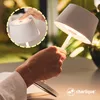 charlique® LED Akku Tischlampe (weiß) - Dinner Light 24 cm Produktbild-Vorschau 6