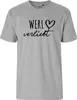 Huuraa Herren T-Shirt Werl verliebt 3XL Sport Grey Bio Produktbild-Vorschau 2