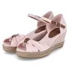 Tommy Hilfiger Basic Open Toe Mid Wedge Rose Podgląd zdjęcia produktu 6