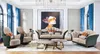 Sofagarnitur Designer Sofa Ledersofa 321 Sitzer Modernes Produktbild-Vorschau 9