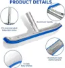 Poolbürste mit Stiel 180cm Lang, Pool Reinigungsbürste, Produktbild-Vorschau 3