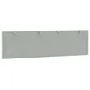 A light gray fabric headboard is shown against a white background. Produktbild-Vorschau