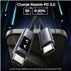 Cavo di ricarica rapida UGREEN Uno da USB-C a USB-C 100W Anteprima dell’immagine prodotto 4