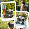 PawHut 2 in 1 passeggino per cani passeggino pieghevole per Anteprima dell’immagine prodotto 4