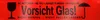 12x Klebeband " Vorsicht Glas " Packband rot Paketband PP Produktbild-Vorschau 5