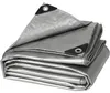 Vayox Abdeckplane 3x4m Silber 120g/m² | Gewebeplane Produktbild-Vorschau 5