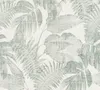 A pattern of large tropical leaves on a textured background. Produktbild-Vorschau