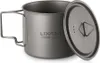 Lixada Titanium Pot Camping Portable Titanium Water Náhľad obrázku produktu 8
