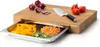 CONTINENTA Schneidebrett mit Schublade, Eiche 48x32,5x6 cm Voir les images du produit 2