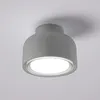 Nowoczesna lampa sufitowa BOTTONE z tytanu i aluminium Podgląd zdjęcia produktu 2