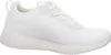 A side view of a white Skechers Bobs Squad shoe against a white background. Náhled obrázku produktu