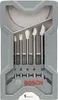 A set of Bosch ceramic drill bits in a gray plastic case. Podgląd zdjęcia produktu