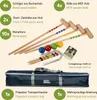 Krocket Set 4 Spieler 80cm in Tragetasche Produktbild-Vorschau 3