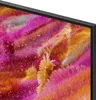 A close-up view of a television screen displaying a colorful, abstract image with water droplets. Produktbild-Vorschau