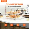 VEVOR 2-poziomowa gablota na ciasta, tace handlowe 510 x Podgląd zdjęcia produktu 2
