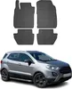 2017-2020 Ford Ecosport tappetini in gomma nera 4 pz Anteprima dell’immagine prodotto 13
