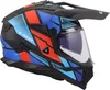 LS2 Endurohelm MX702 Pioneer II, zwart, rood, blauw, maat Productafbeelding-voorbeeld 8