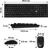 Kabellose Tastatur + Maus + Mauspad Set NanoRS, RS580 Produktbild-Vorschau 7