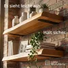 LAMO Regalhalterung unsichtbar 10cm 4 St. Schwarz - Produktbild-Vorschau 6