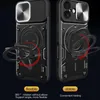 Techsuit – kryt CamGuard Pro pro iPhone 17 – červený Náhled obrázku produktu 5