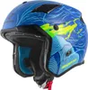 Bogotto Radic Bestia 22.06 Helm, blau/schwarz/gelb, S Podgląd zdjęcia produktu 6