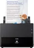A Canon imageFORMULA DR-C225II scanner with a document being fed through it. Voir les images du produit