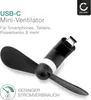 CELLONIC USB C Ventilator für Handy Smartphone Tablet: Produktbild-Vorschau 2