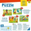 A collage of puzzle images and marketing text for a Ravensburger puzzle set. Anteprima dell’immagine prodotto